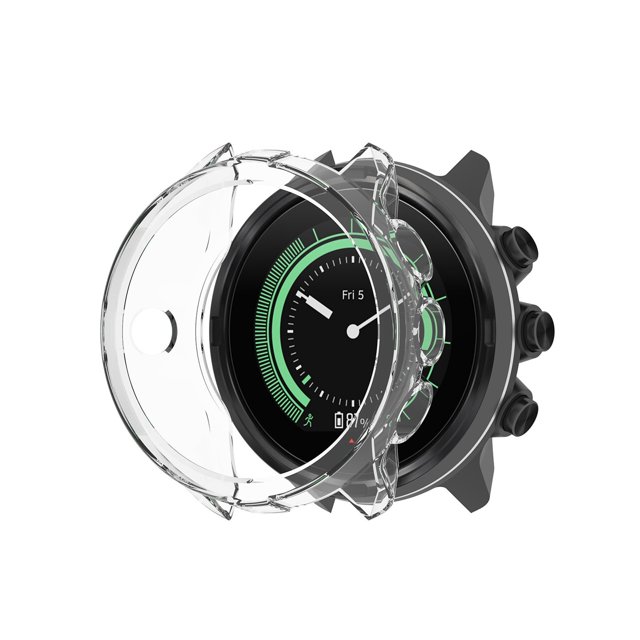 Étui en Gel Souple Transparent TPU pour Smartwatch Électronique Confortable et Durable Classique et Polyvalent Étanche et Résistant aux Chocs Installation Facile Matériau TPU