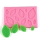 thumbnail image 3 of Fiudx Molde de Hojas de Rosa, Molde para Fondant de Grado Alimenticio, Reutilizable, para Decoración de Tartas, Fácil de Limpiar, Ideal para Chocolate, Pasta de Azúcar, Repostería Casera, Diseño Flex, 3 of 5