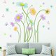 thumbnail image 5 of 1 pegatina de pared de flores, pegatina de pared para dormitorio, sala de estar, decoración de pared para oficina, 5 of 5