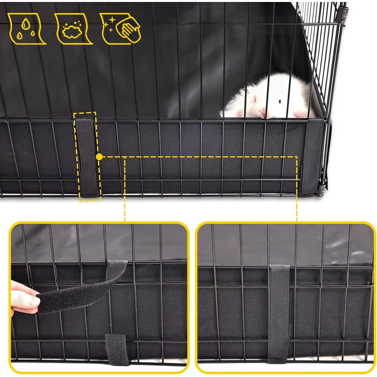 Aivituvin Pet Playpen Extension with Waterproof Mat photo 2