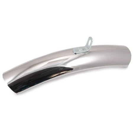 Wald #90 Balloon Bolt-On Bicycle Splash Guard Fender (Chrome)
