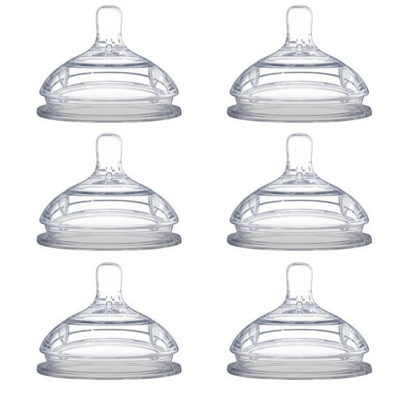 Pezones de Repuesto Comotomo Flujo Lento 0-3 Meses 2 Pack por Comotomo