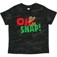 thumbnail image 3 of Inktastic Oh Snap Broken Gingerbread Boys or Girls Toddler T-Shirt, 3 of 5