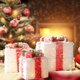 thumbnail image 3 of Paquete de 3 15/20 / 25cm, decoración navideña, exquisitas cajas estampadas para árbol de navidad, patio, hogar, decoración navideña interior y exteri Edelweiss BLESIY Apoyos de la caja del arte del hierro, 3 of 8