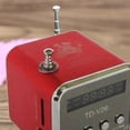 thumbnail image 5 of TD-V26 Digital Portable Mini Fm Radio Receiver LED Loudspeaker Wireless Speaker MP3 Support SD/TF Card Black, 5 of 5