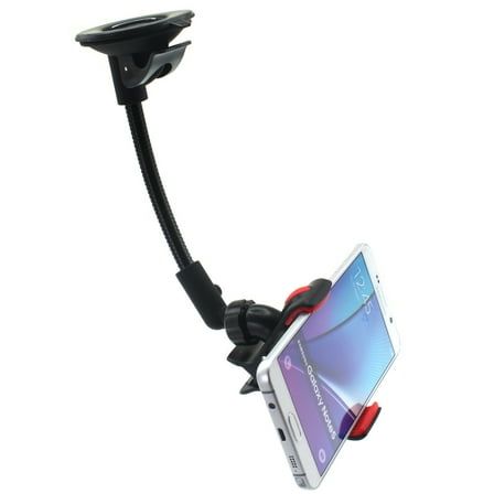 Dash Car Mount for iPhone 15/Pro/Max/Plus - Windshield Holder Swivel Rotating