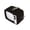 Black, variant on Retro TV LED Keychain Mini Television Pendant with Sound Light-up Keychain Backpack Charm for Night Visibility Fun Accessories