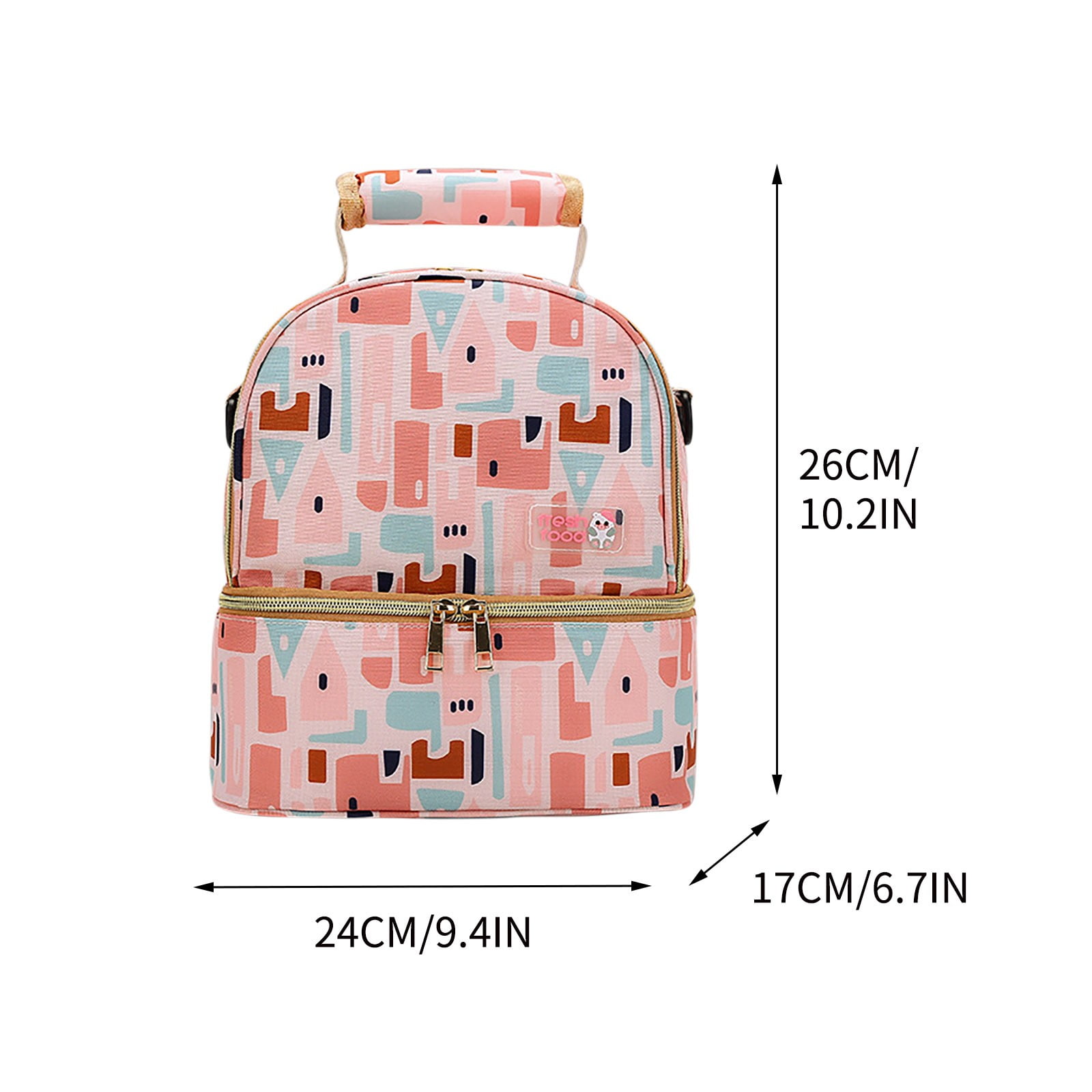 SPOORYYO Breastmilk Cooler Bag with Ice Pack,Insulation Bag Milk Bag Milk Storage Backpack Bento Bag Double-layer Breast Milk Backpack Milk Bottle Fresh-keeping And Refrigerated Mommy Bag