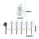 thumbnail image 3 of Luces Solares Led Navideñas con Forma de Muñeco de Nieve, Luces con Enchufe de Tierra, Decoración Navideña, Luces Decorativas para Exteriores, Jardín, Patio, Césped, Una Sola Pasada., 3 of 6