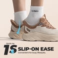 thumbnail image 3 of ALLSWIFIT Women's Slip On Stability Walking Shoes Cushioning Hands Free Non-Slip Breathable Comfortable Workout Tennis Running Gym StediBase Fashion Sneakers, 3 of 8