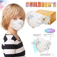 thumbnail image 2 of Máscara protectora 3D para niños HUOGUO Blue Nonwoven x20, 2 of 5