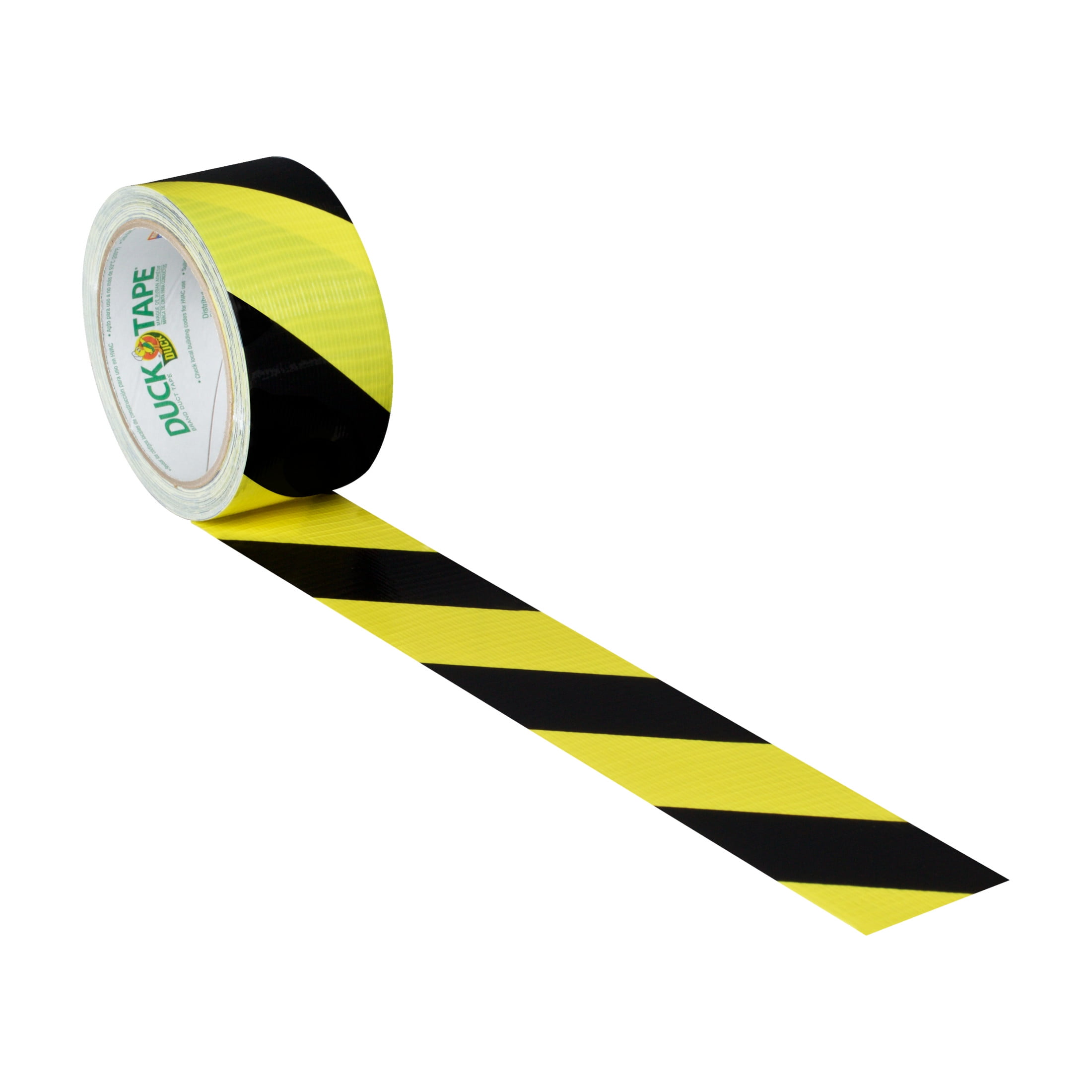 Printed Duck Tape Brand Duct Tape - Black & Yellow Stripes, 1.88 in. x 10 yd.