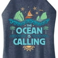 thumbnail image 3 of The Ocean Is Calling  - Juniors High Neck Tank Top, 3 of 5