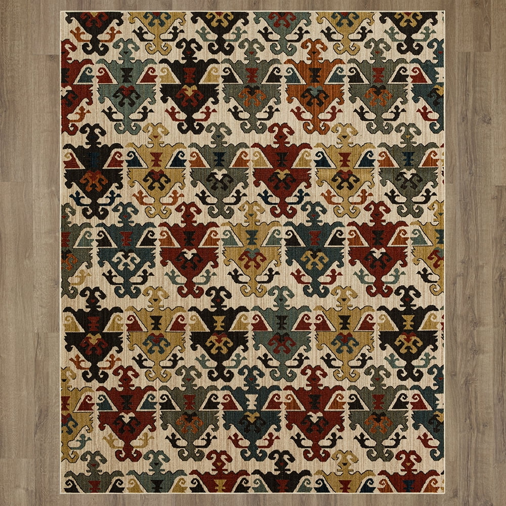 Mohawk Home Lerwood Woven Indoor Area Rug, Multicolor, 5' x 8'