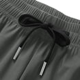 thumbnail image 6 of Hvyesh Big and Tall Shorts for Men Quick Dry Athletic Hiking Shorts Lightweight Workout Gym Shorts Lightweight Drawstring Short Pants, 6 of 8