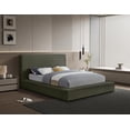 thumbnail image 2 of Meridian Furniture Dorian Green Velvet Full Bed, 2 of 8