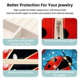 thumbnail image 3 of Ladybird Travel Portable Square Jewelry Organizer: Necklace Holder, Bracelet Holder, and More for Stylish Girls and Women, 3 of 6