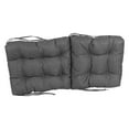 thumbnail image 2 of 18-inch by 38-inch Spun Polyester Solid Outdoor Tufted Chair Cushion, 2 of 2