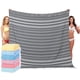 thumbnail image 1 of Toalla de playa Widdonen turca, 216 x 191 cm, algodón, XXL, sin arena, 1 of 7