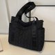 thumbnail image 4 of Bolso Hobo de plumón para mujer bolso con asa superior con múltiples bolsillos bolso de viaje informal de invierno a la moda, 4 of 9
