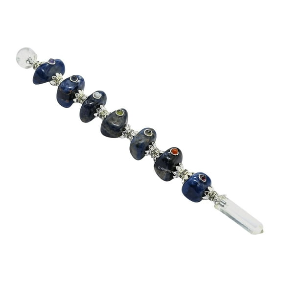 Sodalite Tumbled Crystal Wand
