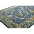 thumbnail image 4 of Maklaine Transitional Wool Area Rug Azure Finish 7'6" X 9'6", 4 of 5