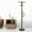 Black, variant on Miumaeov 67" Metal Clothing Racks with 16 Hooks Hat Jacket Stand Free Standing with Marble Base for Bedroom Office Living Room White