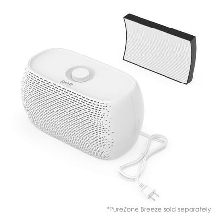 Pure Enrichment 2-in-1 True HEPA Replacement Filter for the PureZone Breeze Air Purifier (PECOMPAP) - Grey