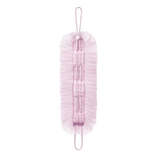 Toalla de baño elástica Tira extraíble: herramienta de ducha dos en uno para limpiar el cuerpo y salir,con función de lavado integrada