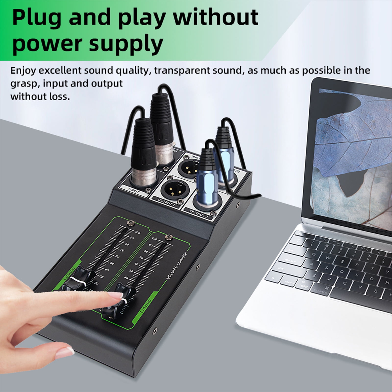 Small Sound Controller Sound Modifiers for Seamlessly Integration with Music Systems Precise Sound Adjustment