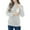 Light Grey, variant on Fleece Maternity Nursing Tops Sweatshirt Long Sleeve Breastfeeding Shirts Clothes for Women