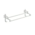 thumbnail image 2 of TIMIFIS Storage Rack No Hole Bathroom Wall-Mounted Double Rod Bath Bathroom Kitchen Multifunctional Towel Rack Storage Shelf Toothbrush Holders, 2 of 6