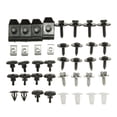 thumbnail image 2 of Scienceny 40 Uds. Sujetador de remache para parachoques, guardabarros automáticos, tornillos autorroscantes de plástico, cubierta de motor Vehículos, repuestos y accesorios Mis, 2 of 6