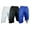 Black, variant on NEW Karate Taekwondo SHORTS SHORTCUT PANTS Martial Arts Uniform Bottom White/Black/Blue (Black, 3)