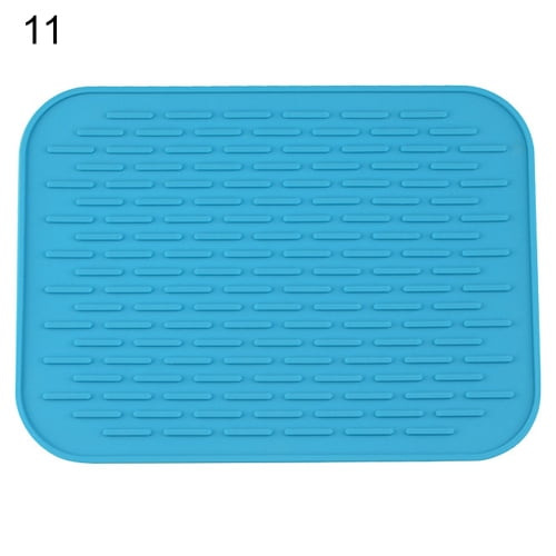 Silicone Square Mat, Pot Holder, Trivet, Jar Opener, Non Slip Heat Rei