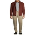 thumbnail image 3 of CHOK Men‘s Premium Pleated Regular Fit Khaki Pants, 3 of 6