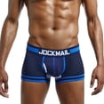 thumbnail image 1 of Mens Tanga Ropa Interior Color Sólido Trasero Elevador Transpirable Nylon Spandex Pantalones, Pantalones para Hombre Ropa Interior Moda Casual Deporte, 1 of 7