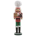 thumbnail image 2 of Castle Guard Nutcracker Figurine Festive Collectible Nutcracker Gift for Indoor Winter Table Desktop, 2 of 3