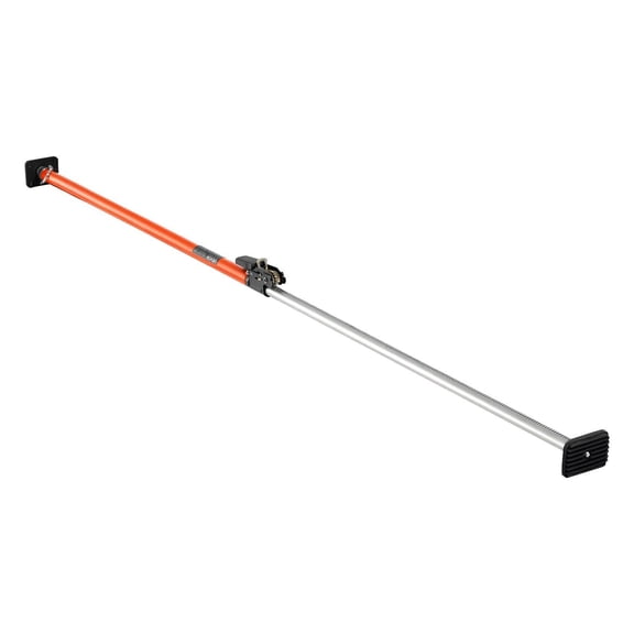 40-73 Inch Adjustable Ratcheting Cargo Bar, Heavy Duty Steel Load Stabilizer with Non-Slip Pads, Anti-Slide Telescoping Cargo Lock Bar for SUV Sedan