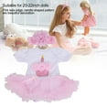 thumbnail image 3 of Ccdes Poupée de Simulation pour Bébés Enfants Robe Adorable Vêtements pour Poupées de 20-22 Pouces, 3 of 8