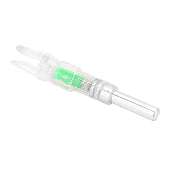 Herwey Arrow Nock,6.2mm Lightweight Arrow LED Lighted Nock with Automatic Knock Archery Arrows Accessory, Archery Arrow Nock