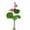 Rose Red, variant on Mightlink Artificial Flower Leaf Realistic Fake Silk Flower Wedding Party Home Faux Floral Plants Branch Decoration