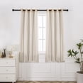 thumbnail image 1 of Cortinas INLINAS Beige Blackout con revestimiento transparente de 132 x 160 cm, 2 unidades, 1 of 9