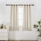 thumbnail image 1 of Cortinas INLINAS Beige Blackout con revestimiento transparente de 132 x 160 cm, 2 unidades, 1 of 9