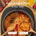 thumbnail image 4 of COSORI Micom Rice Cooker Maker 18 Functions, Steamer, Sauté, Slow Cooker, Multi Cooker, with 50 Recipes, 24h Automatic Keep Warm & Timer,1000W, Nonstick Inner Pot, 4 of 8