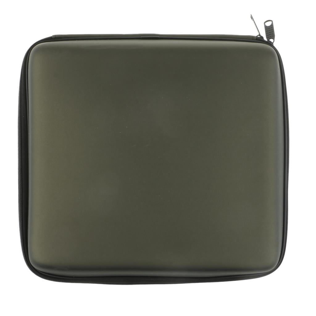 Wswqop Fishing Tackle Box Fishing Bite Alarms Case Bag Zipper Protection Case L L