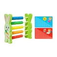 thumbnail image 4 of Milaget 5 Row Wooden Abacus for Kids Addition and Subtraction Children Math Game Toy Bunny Shaped, 4 of 9
