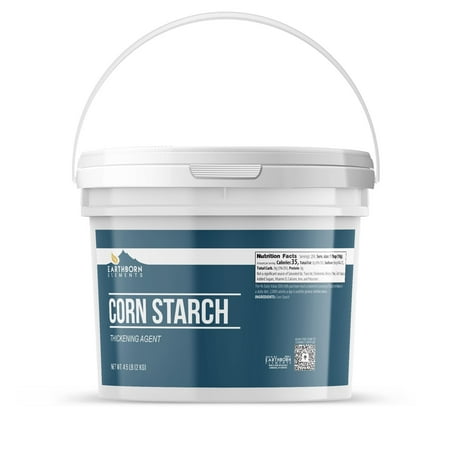 Earthborn Elements Corn Starch 1 Gallon, Thickener For Sauces, Soup, & Gravy
