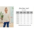 thumbnail image 5 of Batwing Long Sleeve Kids Girls Loose Knit Sweater Solid Pullover Jumper, 5 of 5
