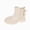 A41-Beige, variant on Childrens Short Boots for Girls Toddler Kids Ankle Boots for Fall Winter Casual